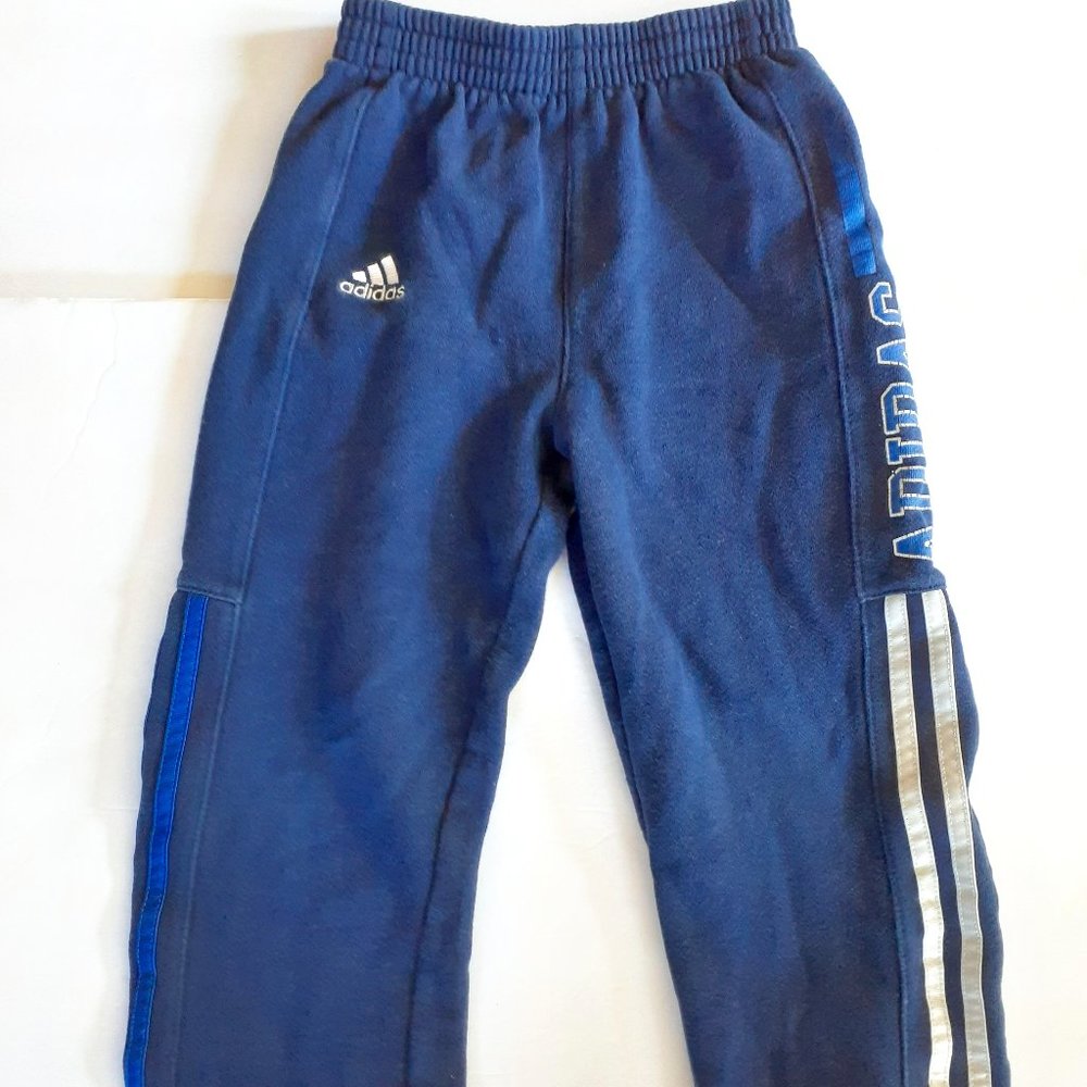 Adidas Boys Sweatpants Navy Size 4